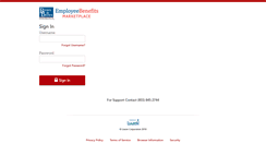 Desktop Screenshot of employeebenefitsmarketplace.com